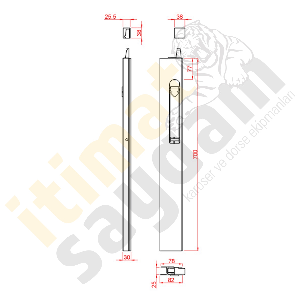 Alüminyum%20Dikey%20Kilit%2070%20cm