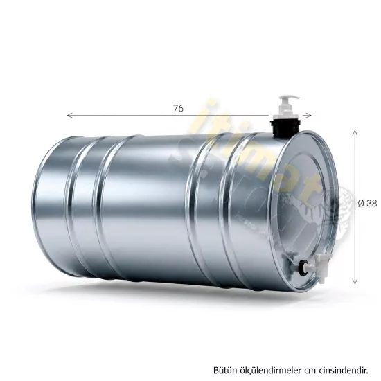 Su Tankı 90 lt. Galvaniz