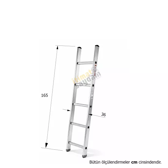 Damper Merdiveni 1.65 mt.