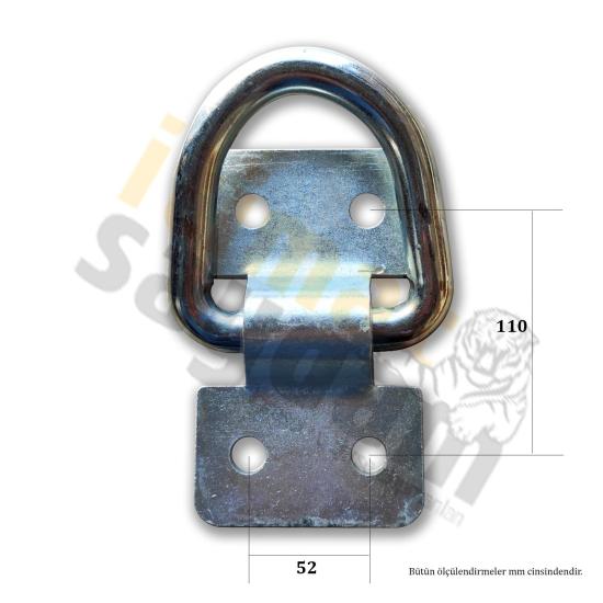 Sallama Ro-Ro Halkası Sallama 20 mm Tablalı