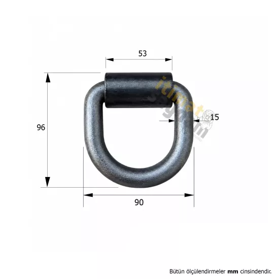 Sallama Halka 15 mm