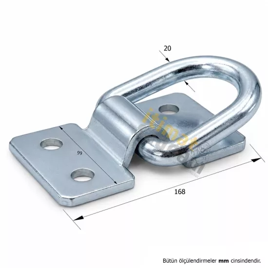 Sallama Ro-Ro Halkası Sallama 20 mm Tablalı