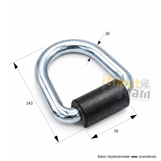 Sallama Ro-Ro Halkası 20 mm 