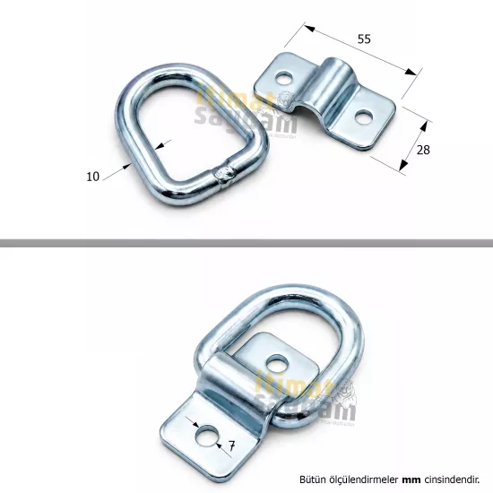 Sallama 10 mm Flanşlı