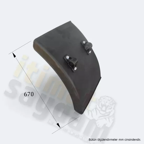 Pilot Çamurluk Yarım Kısa TIRSAN 43x67 cm