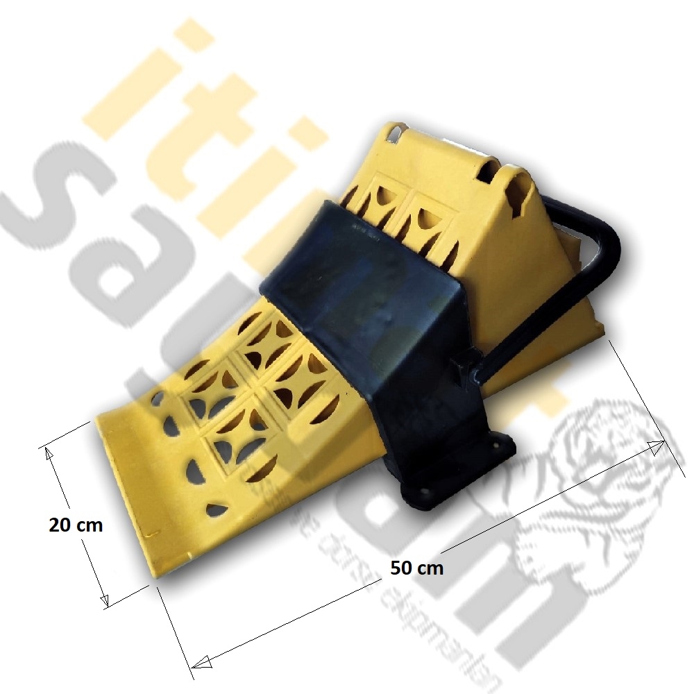 PLASTİK%20Tır%20Teker%20Takozu%20SARI