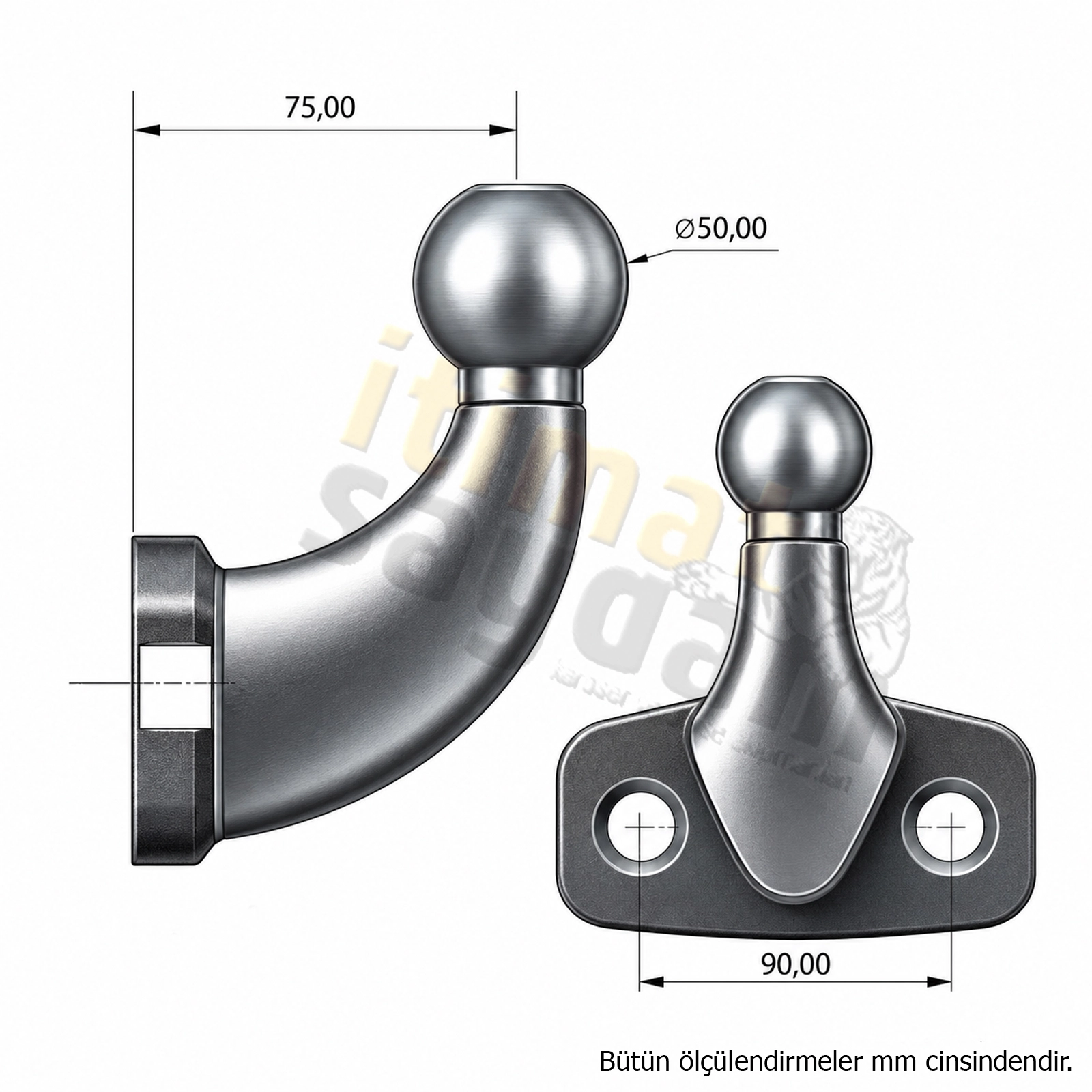 Çeki%20Topuzu%20Eğik%2050%20mm%20-%202%20Delikli